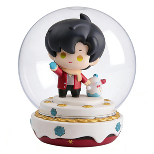 适用于肯德基恋与深空联名黎深球形玻璃罩直径15cm高13.5口径9.05