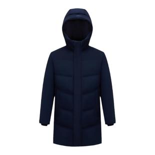 波司登羽绒服男中长款冬季爆款男经典商务鹅绒保暖连帽外套