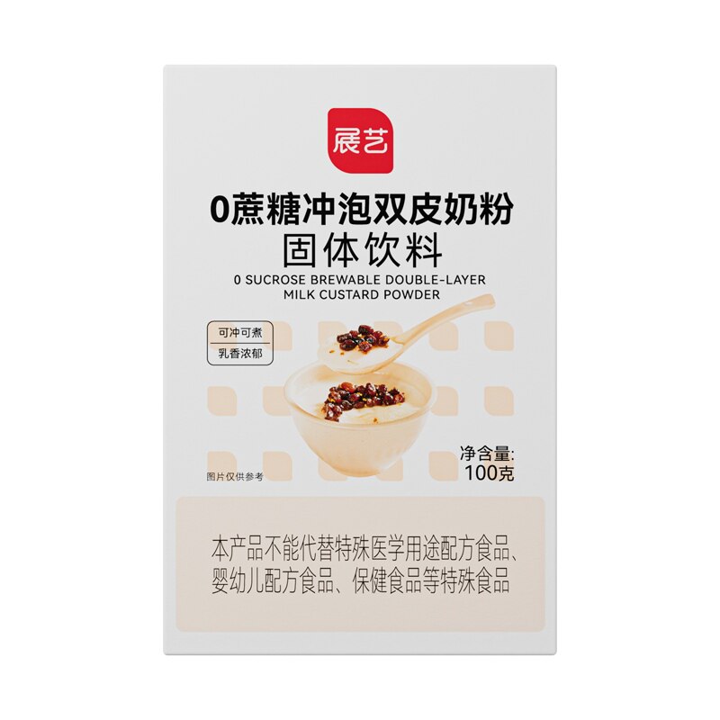 展艺双皮奶粉冲泡免煮100g家用