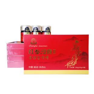 君芝补 红参浸膏 正品红参饮 人参皂苷丰富好滋补 红参液