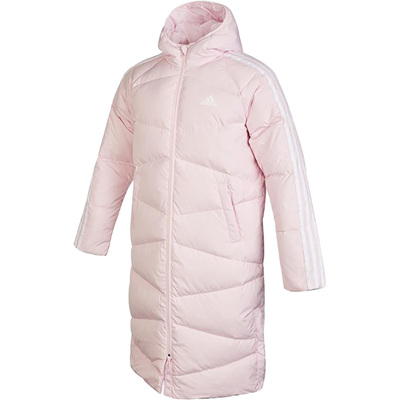 阿迪达斯儿童中长款运动羽绒服