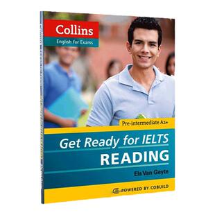 基础雅思阅读 英文原版 Get Ready for IELTS Reading 备考柯林斯雅思英语考试系列辅导书 collins English for Exams进口英语书籍