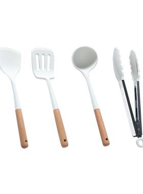 烤乐仕硅胶锅铲套装食品级耐高温