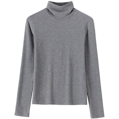 【山羊绒】BANANA BABY2025年冬新款基础款高领针织女叠穿打底T恤