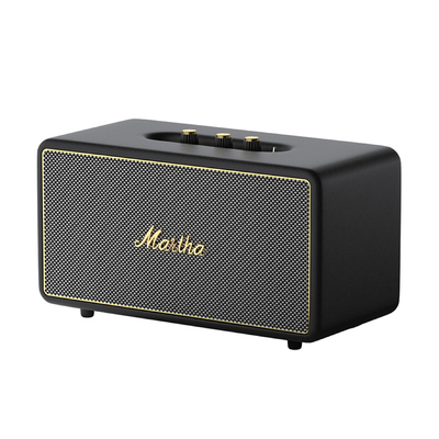 复古木质皮革音箱摆件道具非真机