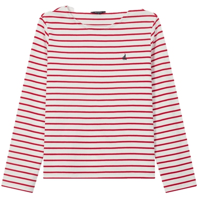 女士基础新年红简约舒适长袖T恤