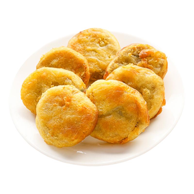 香脆藕盒藕带炸莲藕片香脆藕夹奶茶小吃店油炸冷冻半成品