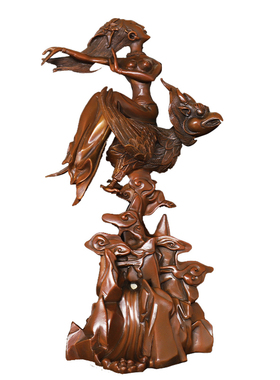 诺轩铜祝福古典客厅摆件