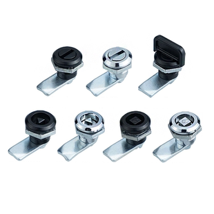 海坦MS845-1内三角锁芯小圆锁设备转舌锁 工业机箱通讯机柜门锁