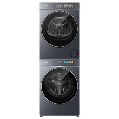[云溪5.0 D3] 海尔高配版10kg洗烘套装家用全自动双擎热泵洗衣机