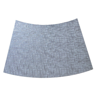 防滑中国风家用皮革餐垫酒店圆桌餐厅扇形西餐垫中式隔热餐桌盘垫