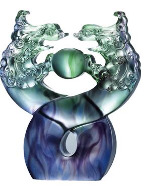 tittot琉园琉璃摆件手工艺品