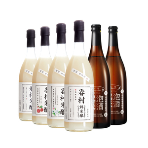 桃园眷村米酿米酒鲜米露微醺桂花果味甜酒特产醪糟糯米冬酿酒