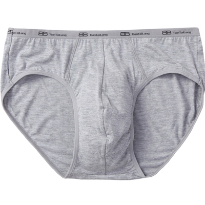 田太郎男士内裤莫代尔小边5条装