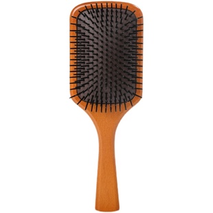 定制气垫梳~气囊按摩木梳头部经络梳防脱发静电女士便携梳子