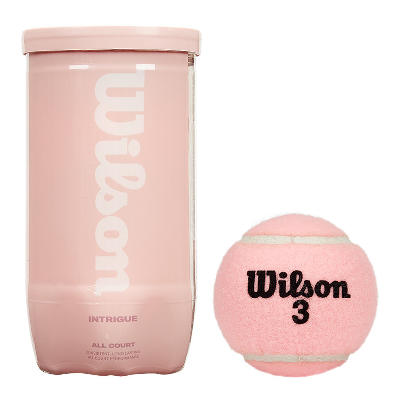 Wilson威尔胜中国限定彩色球马卡龙成人训练多场地2只罐装网球