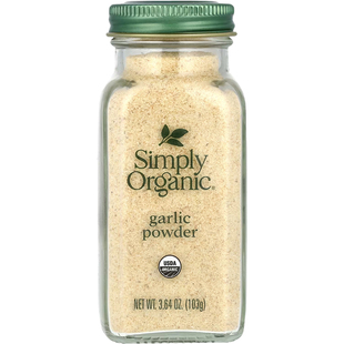 美国Simply Organic天然大蒜粉调料健身去腥鸡胸调味烧烤腌肉