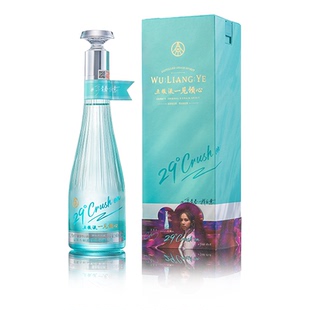 【邓紫棋推荐】29度五粮液一见倾心500mL浓香低度女士白酒送礼