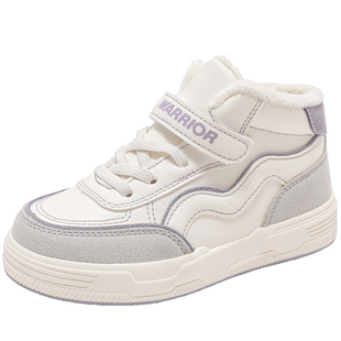 回力童鞋女童鞋子儿童二棉鞋加绒加厚2025冬季新款女孩运动鞋冬鞋