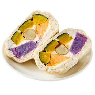 【99选5】四美好包五谷丰登馒头有料南瓜紫薯奶酪等多料低卡代餐