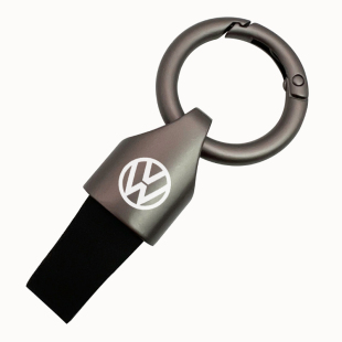 汽车钥匙扣 翻毛皮牛皮锁匙挂件男女个性简约创意腰挂式防丢钥匙