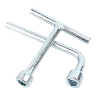 L型外三角头防盗螺丝专用钥匙路灯螺丝防偷扳手T型三角孔螺丝刀