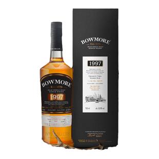 【高地】波摩1997年2019版礼盒装单一麦芽 苏格兰威士忌酒Bowmore