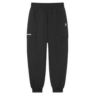 暇步士童装儿童三防羽绒裤冬装新款男大童加绒女童保暖休闲厚长裤