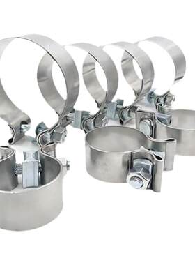 勇士加厚加宽排气管卡强力