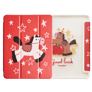 Pumzika马年新年小马适用2026新款ipadair7保护套磁吸ipadPro12.9寸苹果10.2/11英寸平板air6亚克力平板壳