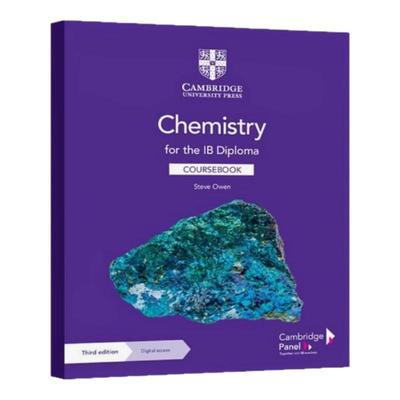新版国际高中 IBDP国际文凭课程 化学教材/练习册(2025考纲版)Chemistry for the IB Diploma Coursebook 9781009052658