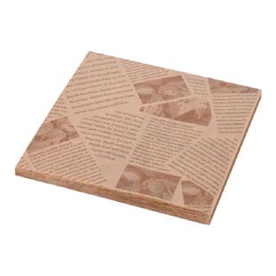 烘焙西餐中式防油英文报纸加厚款三明治包装纸防油炸薯条托盘垫纸