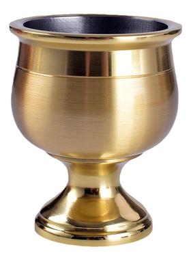 有源黄铜素面茶杯酒杯水杯