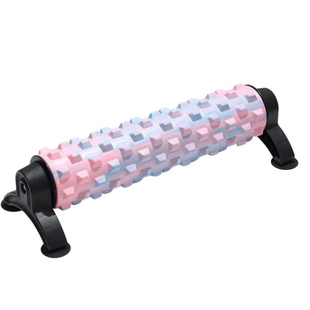 泡沫轴狼牙棒按摩滚轴支架实心按摩固定可壁挂肌肉放松瘦腿瑜伽