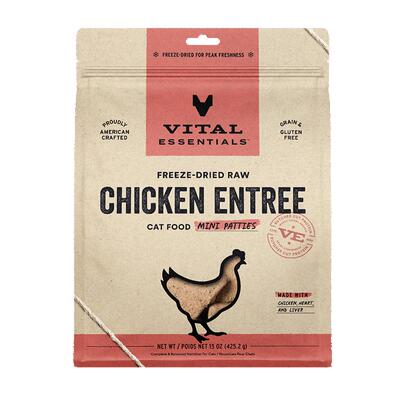 VitalEssentials冻干肉饼猫食品