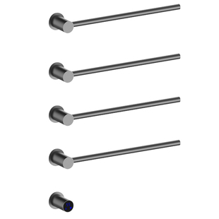 鼎菲电热毛巾架暗装入墙极简碳纤维浴室烘干架铜芯智能WIFI互联