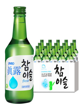 韩国进口真露果味烧酒微醺酒调酒