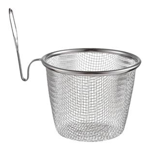 日本304 吃火锅专用漏勺短柄细网捞面勺油炸滤网篮漏勺子沥水篮子