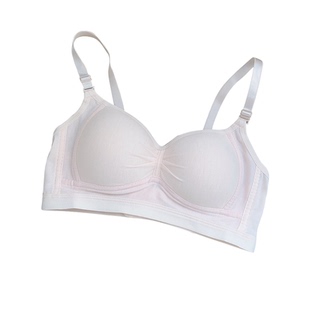 夏季文胸薄款小胸聚拢日系少女学生收副乳无钢圈防下垂内衣女bra