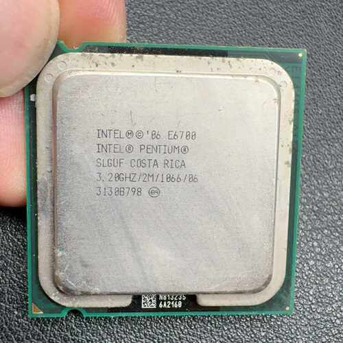 询价Intel奔腾E6700 SLGUF，LGA775接口，3.议价