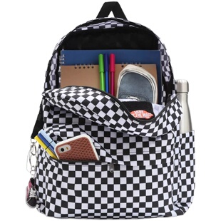 VANS 经典棋盘格 双肩背包 172163