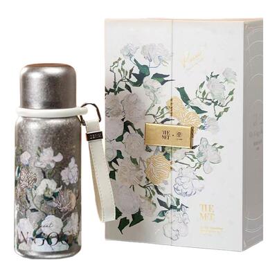 2025新款梵高系列纯钛保温杯女生