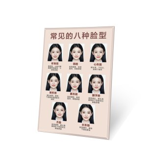 纹绣纹眉眼唇款式展示板定制相框医美咨询美容院护肤品店摆件摆台