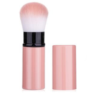 腮红刷伸缩化妆刷子一支装便携散粉定妆粉胭脂扫一体小粉刷毛带盖