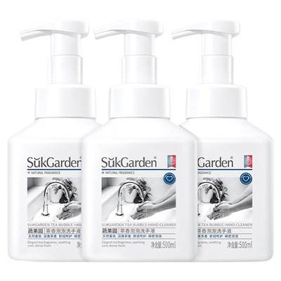 【洗手液】蔬果园茶香泡泡洗手液