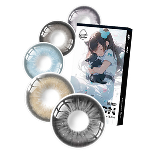 YDMOON月抛美瞳正品官方旗舰店混血感大小直径带度数隐形近视眼镜