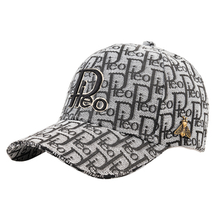 国际品牌帽子男士高端鸭舌帽潮硬顶棒球帽女显脸小时尚百搭遮阳帽