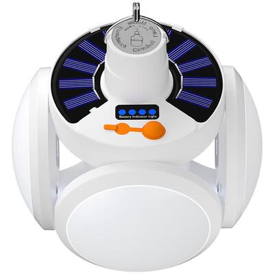 aic太阳能充电五面发光夜市灯