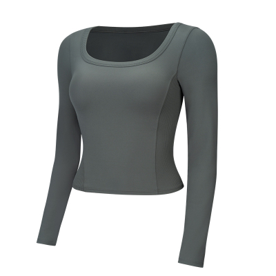 Smooth and Ribbed Nulu 女士罗纹长袖 T 恤丨lululemon丨LW3IC0S