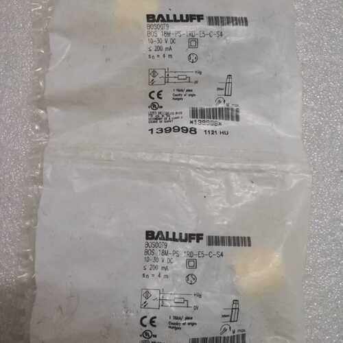 议价全新原装BALLUFF巴鲁夫 BOS00T9 BOS 18M-PS-1RD-E5-C-S4 现